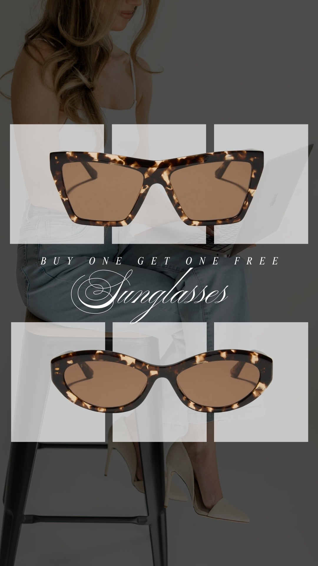 Just snagged both of these! Tell me why I’m in my tortoise era I’m not a black sunnies gal I wish I was! 

Both glasses are in the same product link just click on the other style! 

They are almost gone and it’s buy one get one free!!

#LTKSaleAlert #LTKgrwm #LTKootd