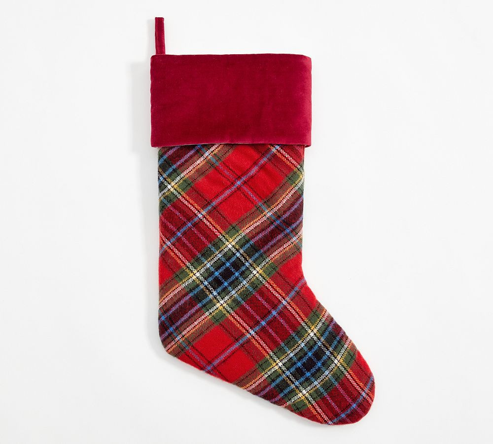 Plaid Stockings | Pottery Barn (US)