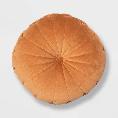 24" Oversize Velvet Round Floor Pillow - Opalhouse™ | Target