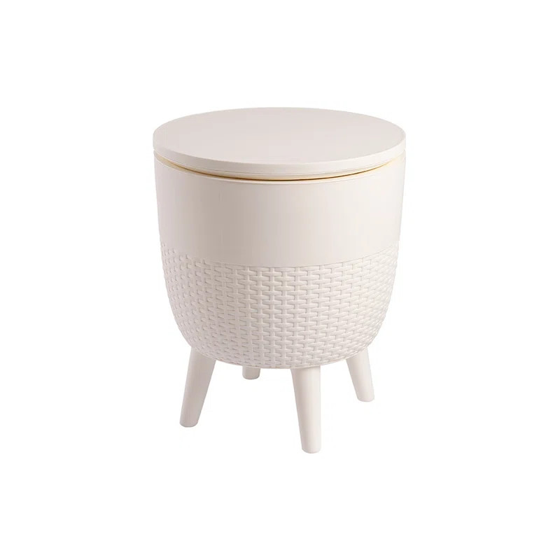 Cancun Resin Outdoor 2-In-1 Side Table and Cooler | Wayfair North America