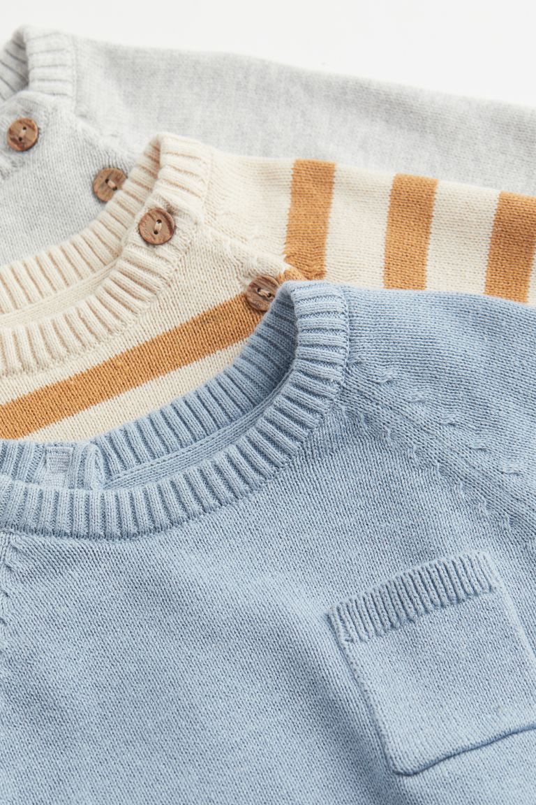 3-pack Sweaters | H&M (US + CA)
