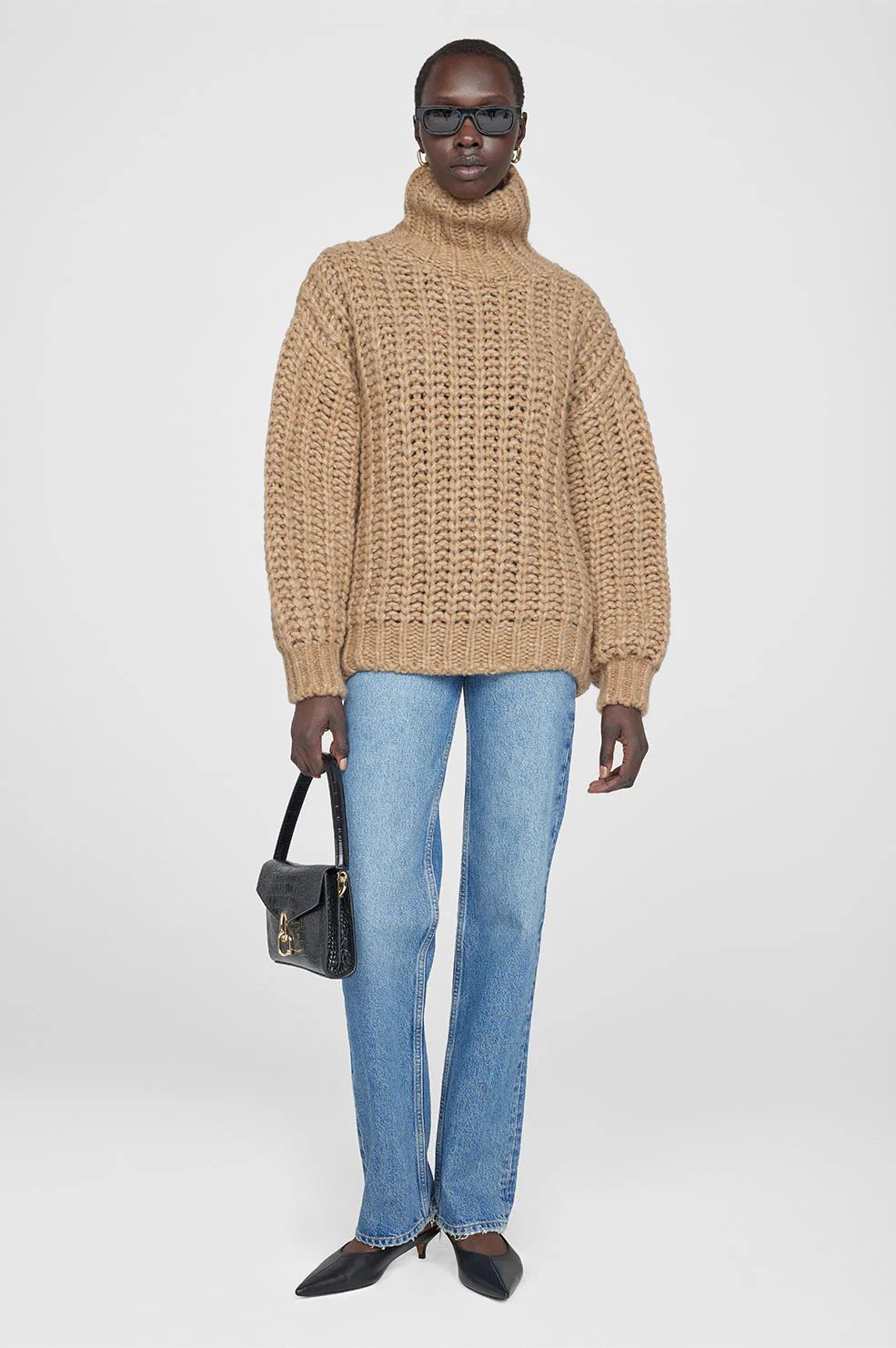 Iris Sweater - Camel | Anine Bing