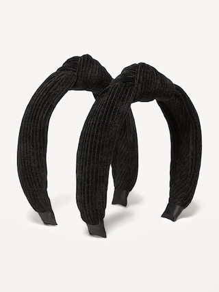 Fabric-Covered Headband 2-Pack for Women | Old Navy (US)