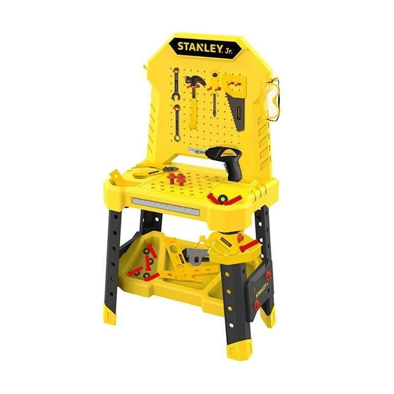 STANLEY Jr. Pretend Play Workbench & Power Drill & Toolset | Walmart (US)