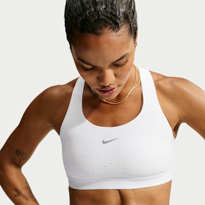 Nike Women's Swift High-Support Lightly Lined Sports Bra in Blue | HM5220-570 | Nike (US)