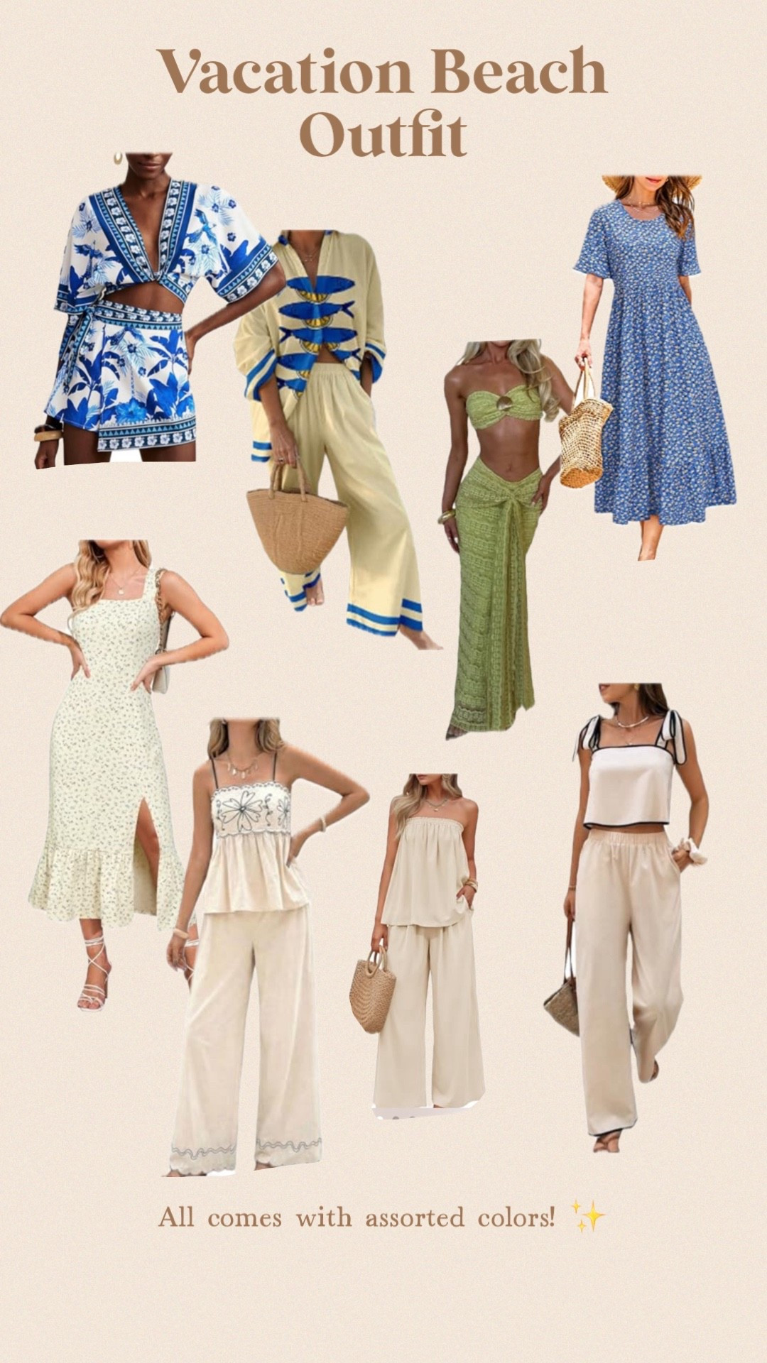 Level up your getaway wardrobe with these effortless vacation beach outfits! From tropical blue prints to chic linen sets, find your perfect sun-soaked look. ✨

#BeachOutfits #VacationStyle #SummerWardrobe #ResortWear #CoastalCowgirl #OOTD #TravelEssentials #BoutiqueStyle

#LTKootd #LTKSeasonal