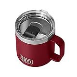 Amazon.com: YETI Rambler 14 oz Mug, Vacuum Insulated, Stainless Steel with MagSlider Lid, White :... | Amazon (US)