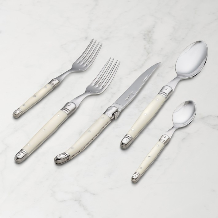 Jean Dubost Laguiole High Gauge Flatware Sets | Williams-Sonoma