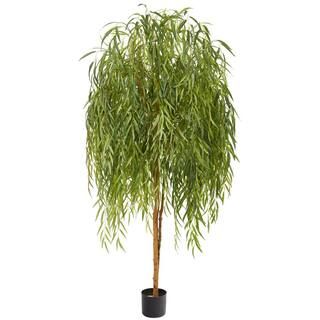 Nearly Natural 7 ft. Willow Artificial Tree-9168 - The Home Depot | The Home Depot