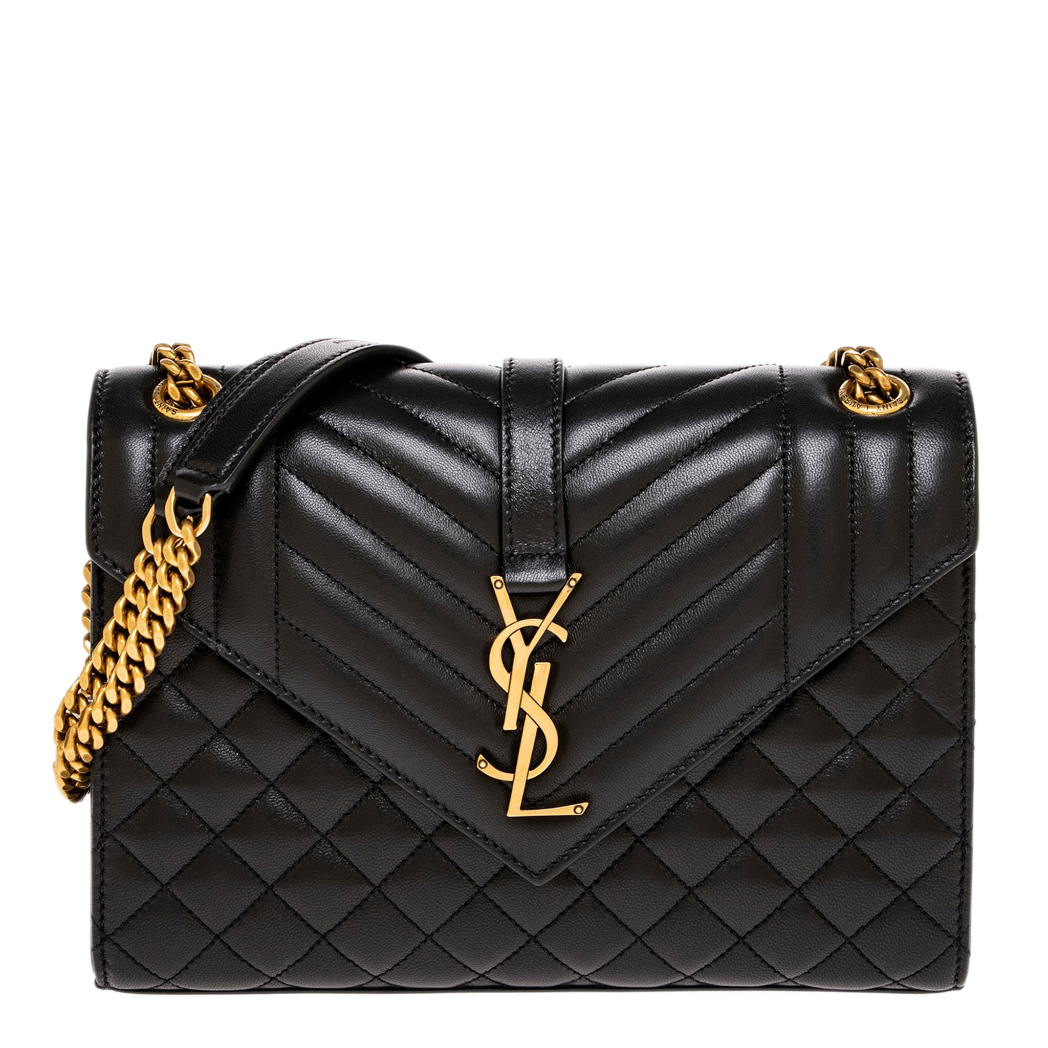 Saint Laurent Medium Envelope Shoulder Bag - Overstock - 44141165 | Overstock