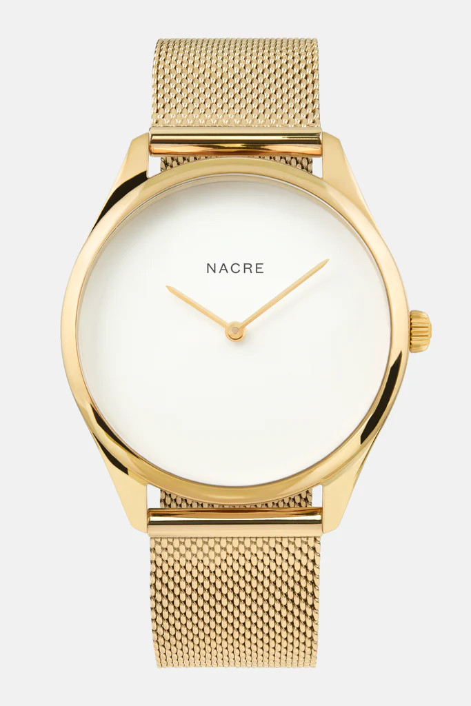 Lune - Gold - Gold Mesh | Nacre, LLC