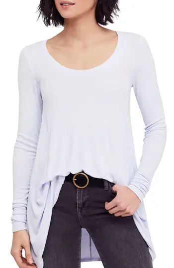 Women's Free People January Tee, Size X-Small - Purple | Nordstrom