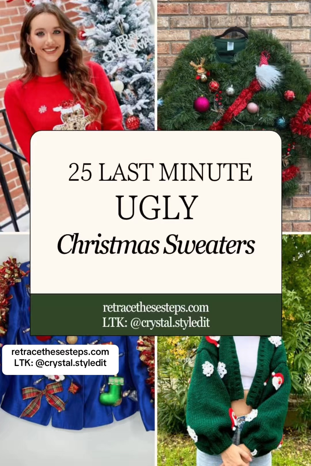 Need a last minute ugly sweater for a holiday party? I’ve GOT you! 

#LTKSeasonal #LTKParties #LTKHoliday