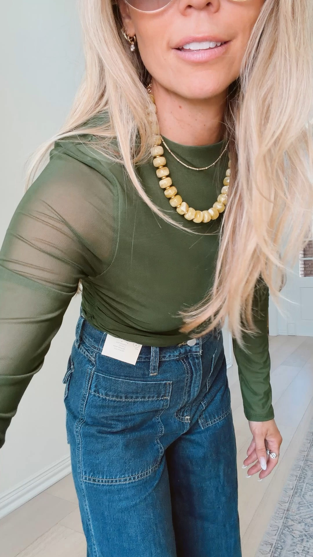 🤍 Holy freaking Target!!! This elevated outfit looks like Zara or Madewell. I’m dying 😍 

I’m wearing my tts (small + 4)

5’5” // 120 ish lbs