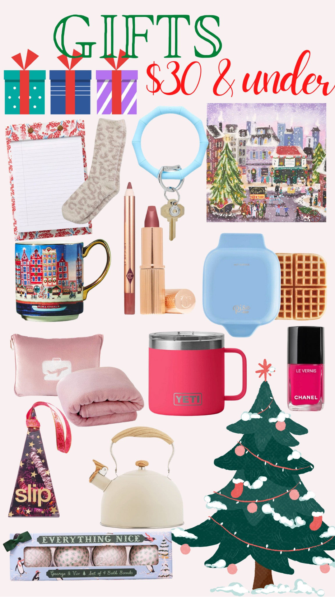 Gifts $30 and under
Stocking stuffer ideas
Gift ideas for her
Gift ideas for him 
Under $30 gifts

#LTKunder100 #LTKsalealert #LTKHoliday