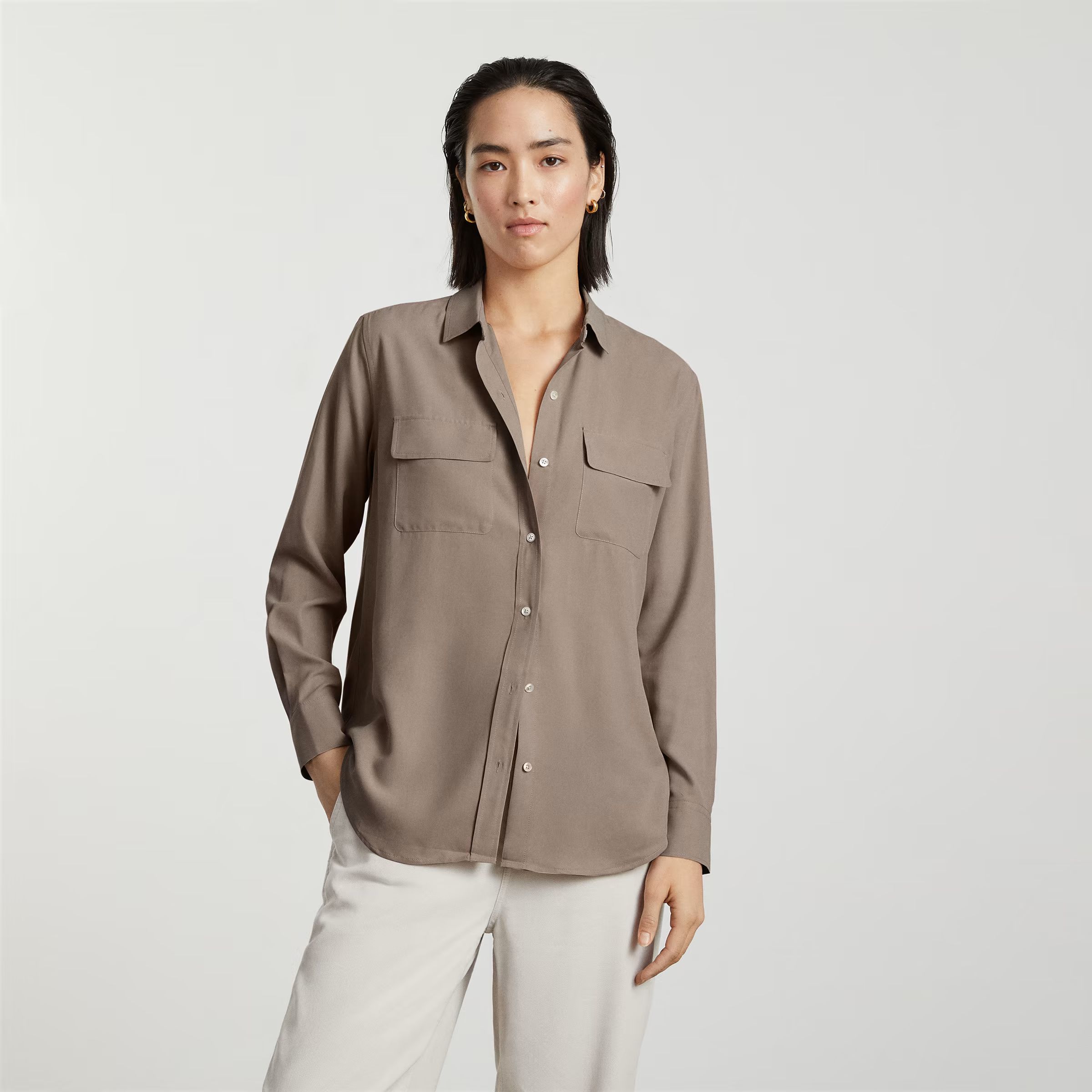 The Washable Silk Relaxed Shirt | Everlane