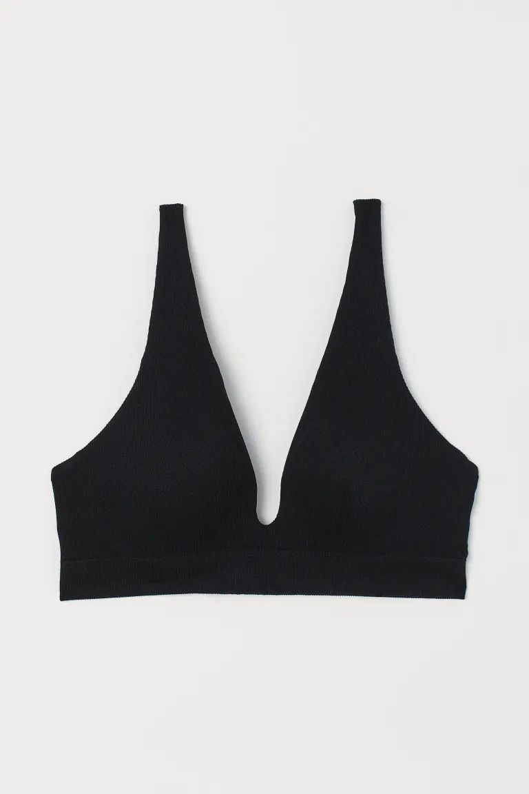 Seamless Jersey Push-up Bra | H&M (US + CA)