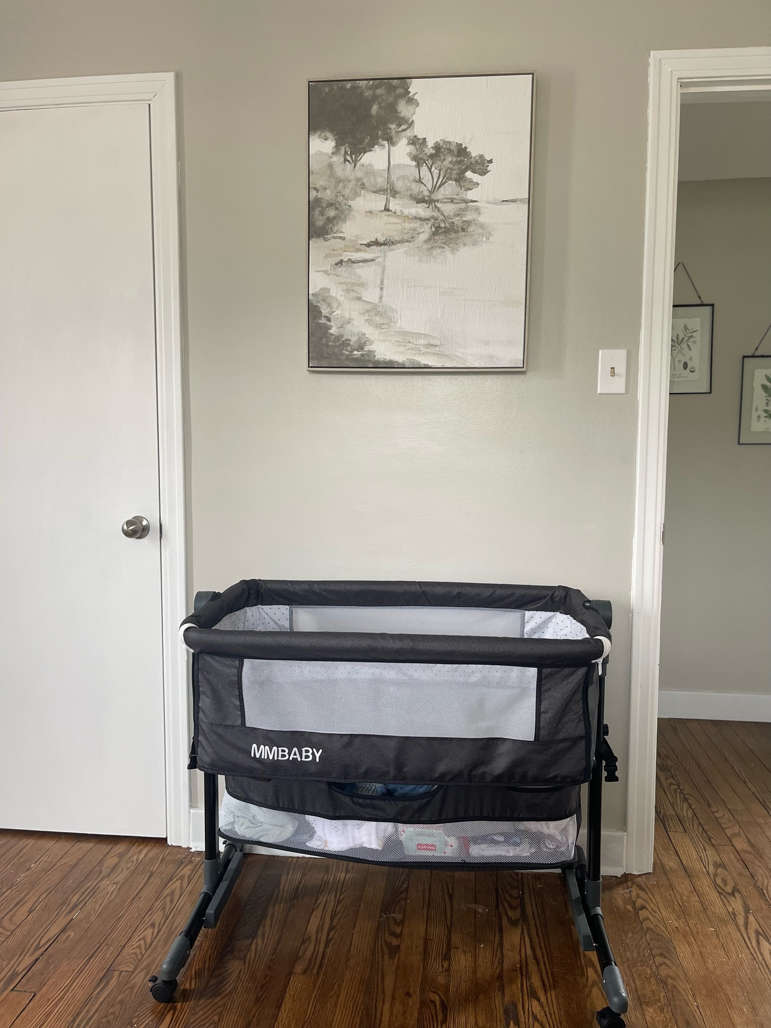 Our Bedside bassinet for baby 🩵

#LTKBaby #LTKHome #LTKBump