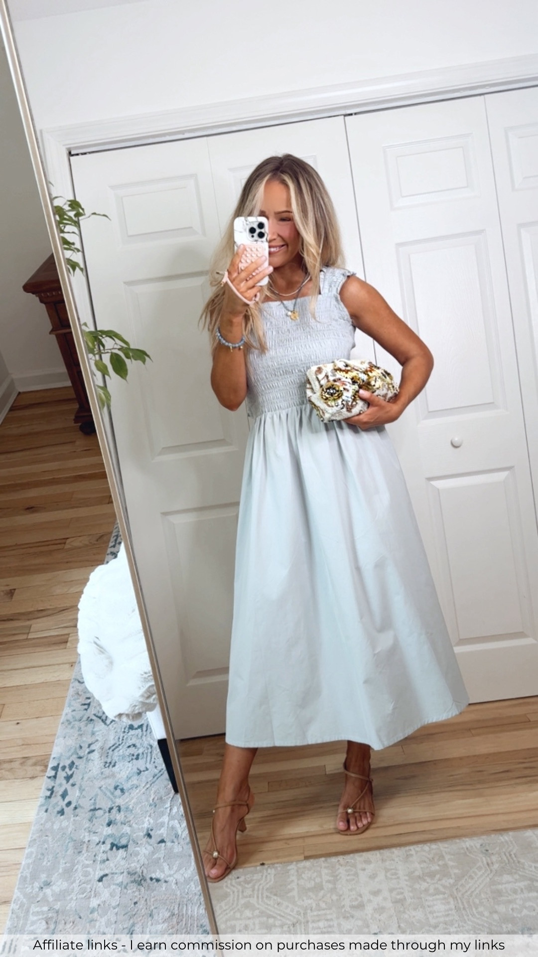 Affiliate links - I earn commission on purchases made through my links | H&M dress
Baby shower outfit