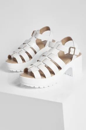 Fisherman Cleated Sandals | Boohoo.com (US & CA)