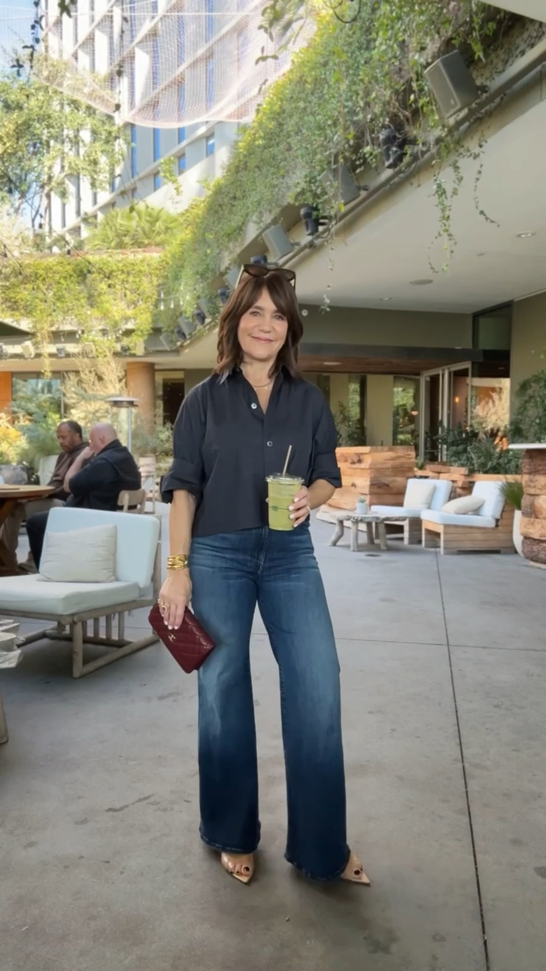 What I wore for christmas! One of my favorite tops that I own in multiple colors. Such a classic piece!

#LTKHoliday #LTKSeasonal #LTKOver40