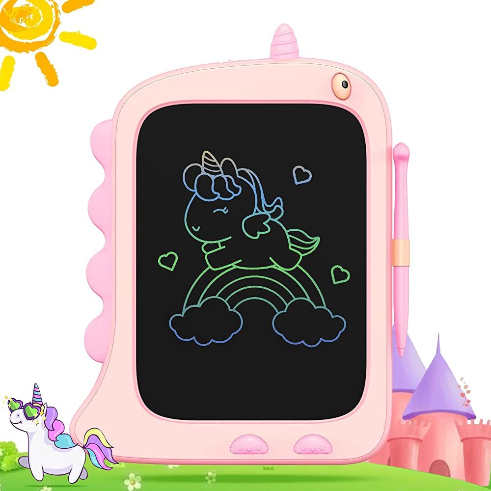 ORSEN LCD Writing Tablet Toddler Girl Travel Toys, 8.5 Inch Doodle Board Drawing Pad Girl Birthda... | Amazon (US)