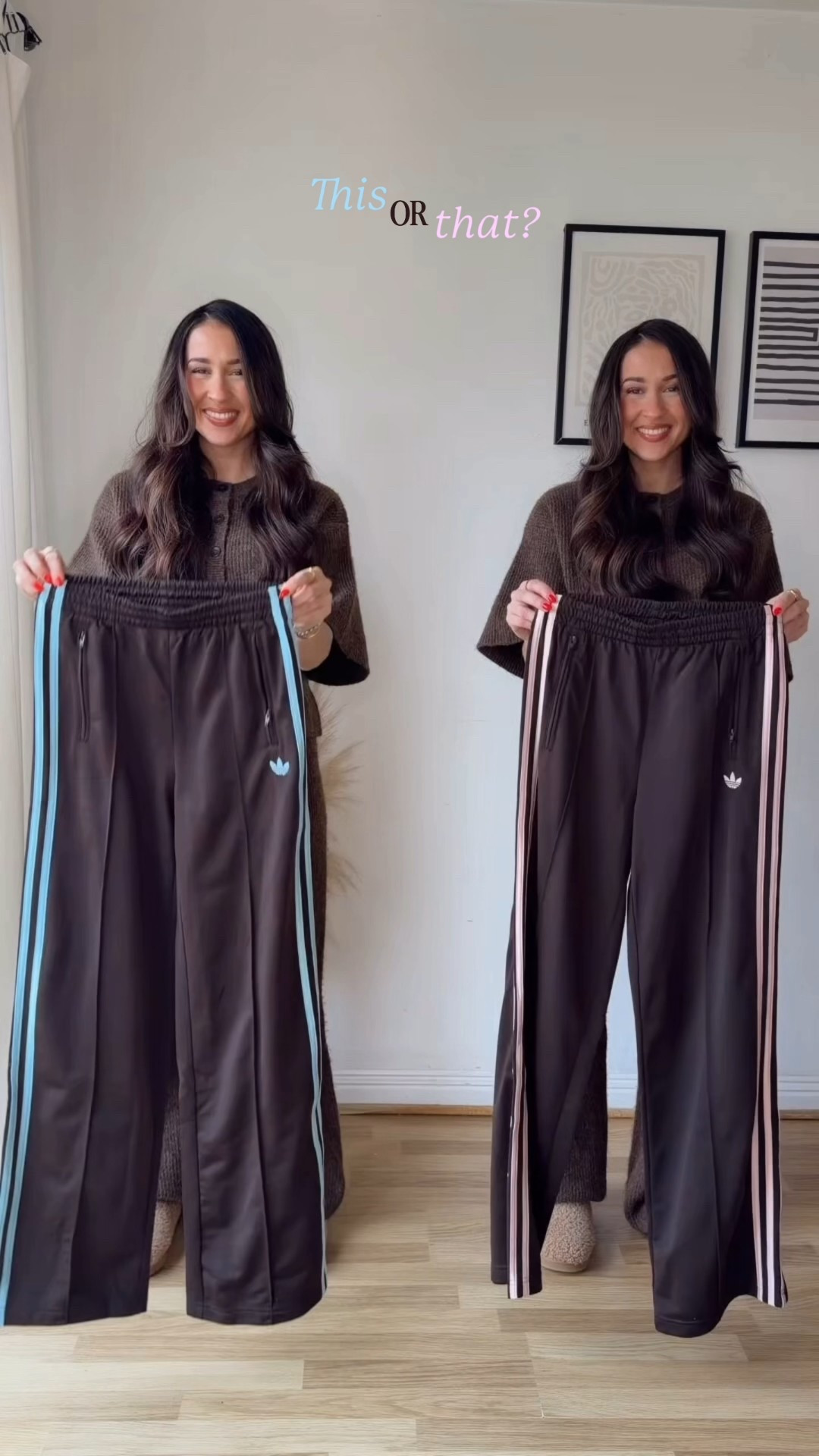 Left or right?! 🩵🩷

#LTKuk #LTKeurope #LTKspring