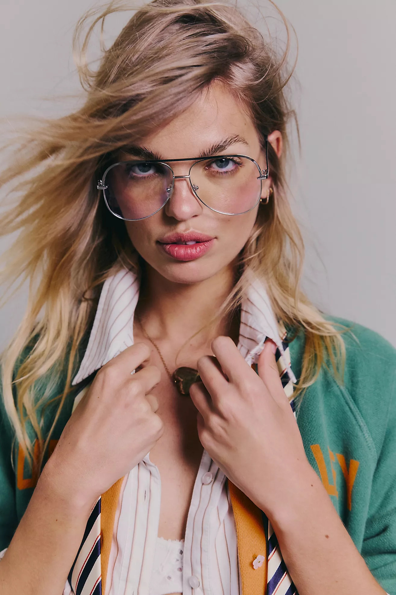 Cara Oversized Blue Light Readers | Free People (Global - UK&FR Excluded)