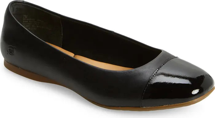 Batti Mixed Media Ballet Flat (Women) | Nordstrom Rack