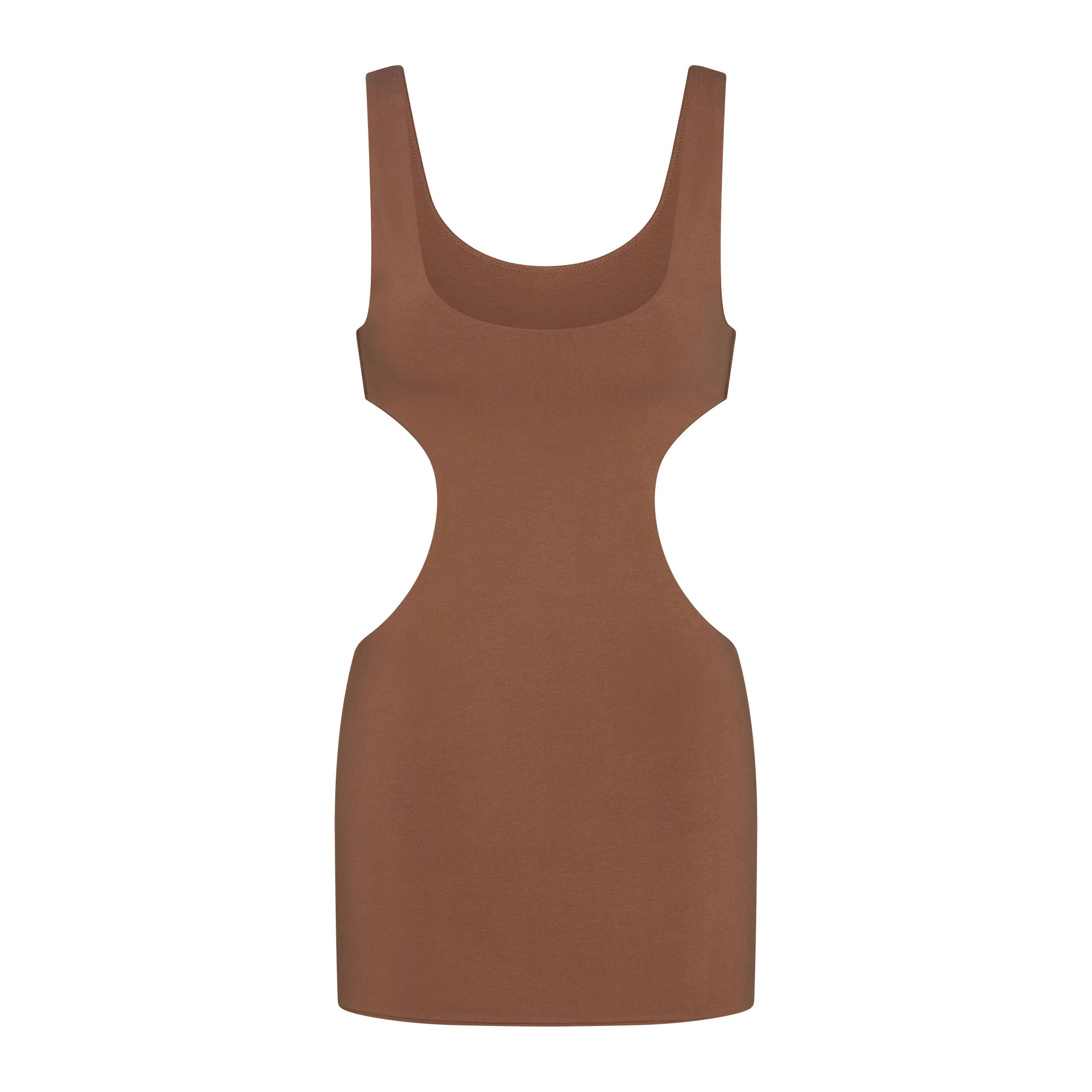 COTTON JERSEY CUT OUT MINI DRESS | JASPER | SKIMS | SKIMS (US)