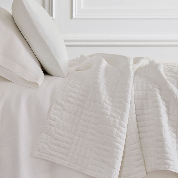 Cotton Cloud Jersey Blanket | West Elm (US)