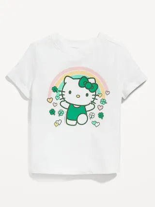 Hello Kitty® St. Patrick's Day Matching Unisex T-Shirt for Toddler | Old Navy (US)