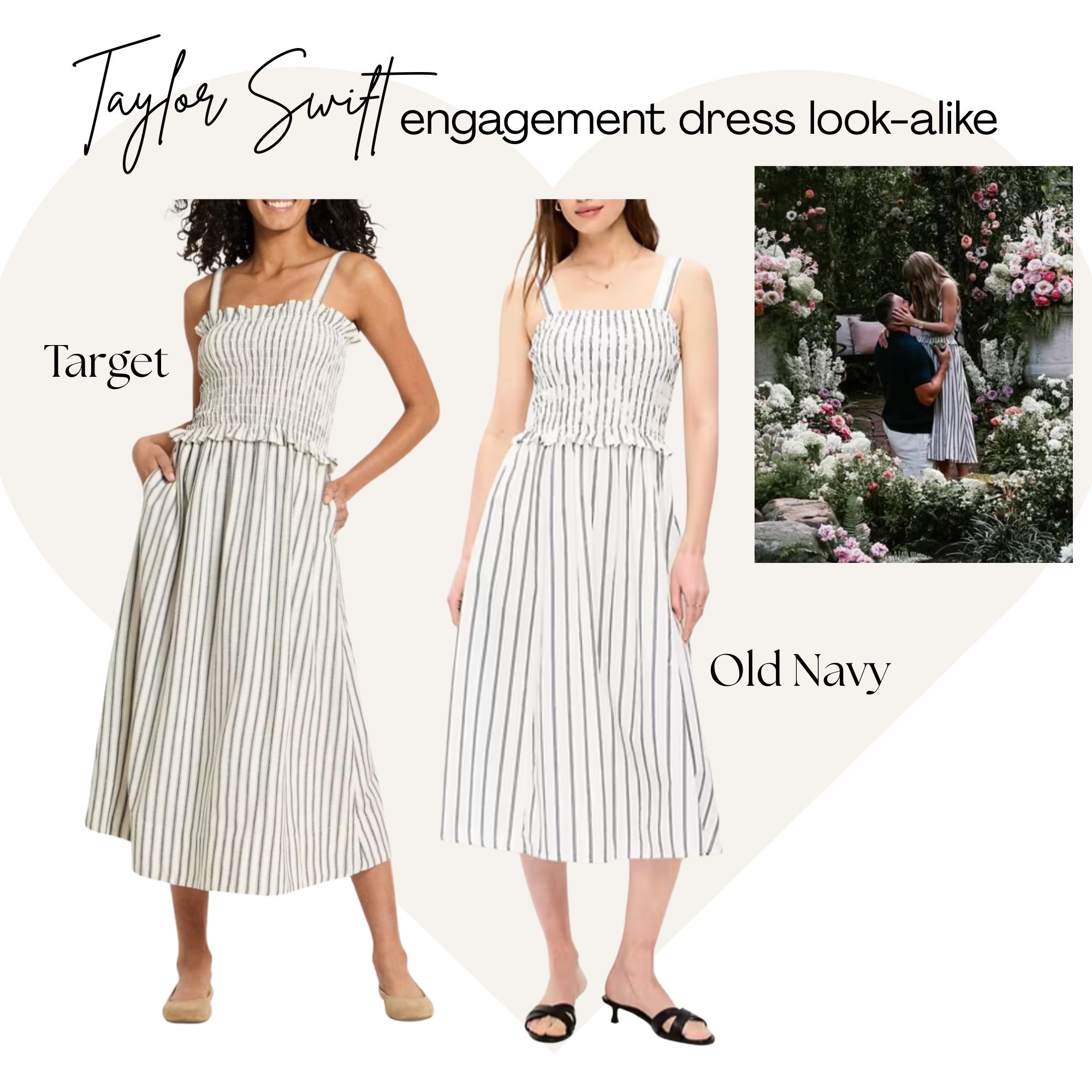 Taylor Swift engagement dress look alike💍