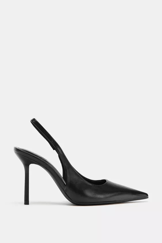 HIGH-HEEL SLINGBACK SHOES | Zara UK