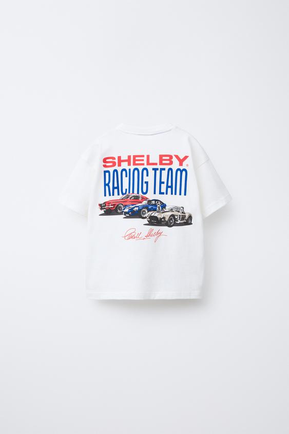CARROLL SHELBY ® RACING TEAM PRINT T-SHIRT | Zara US