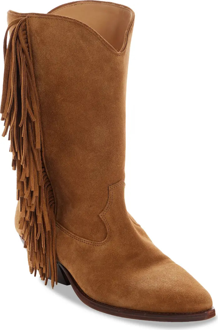 Isabel Marant Duerto Fringe Western Boot (Women) | Nordstrom | Nordstrom