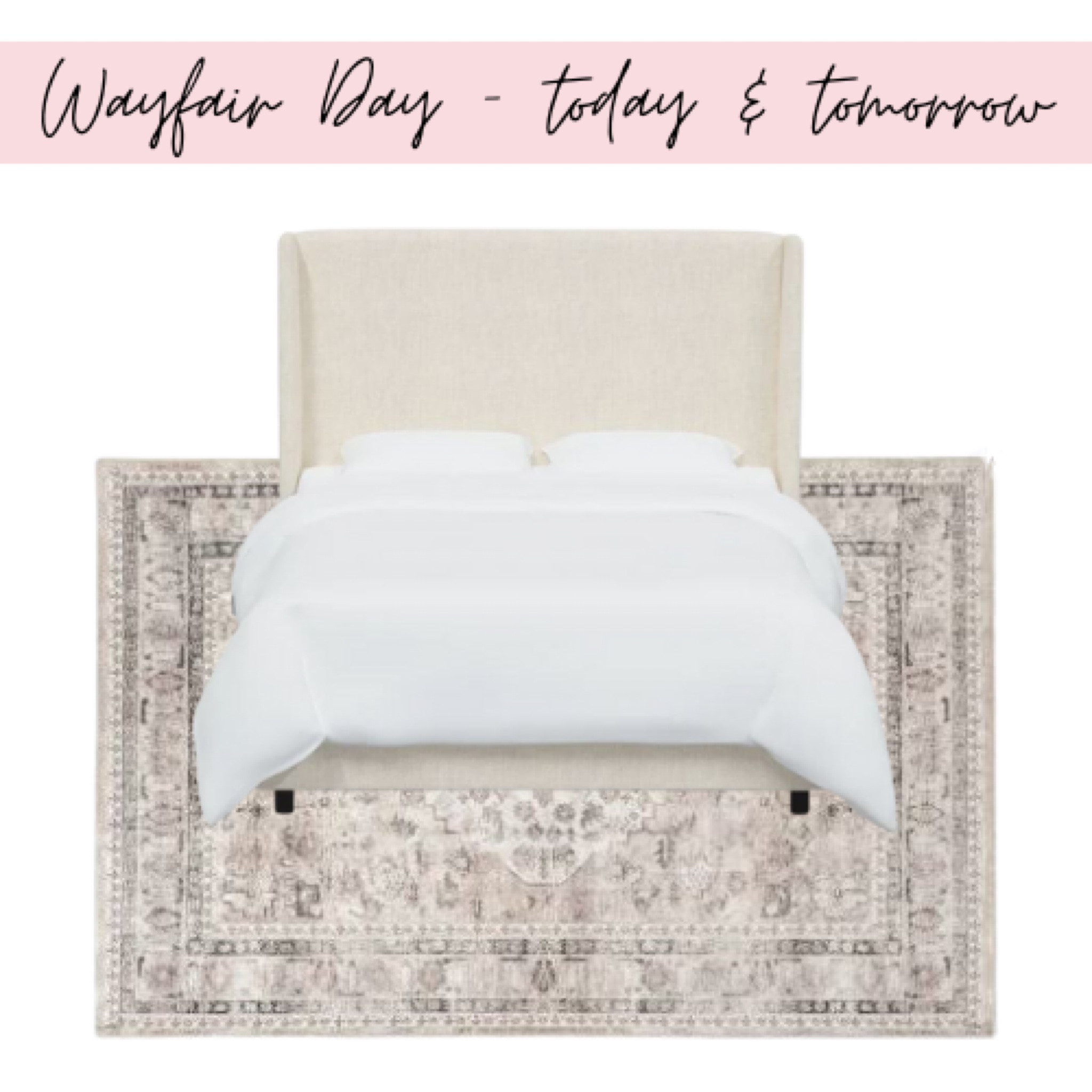 Wayfair Day is today & tomorrow! Up to 80% off select items. My bed is an additional $100 off. I chose the king in Zuma White. 


#LTKstyletip #LTKsalealert #LTKhome
