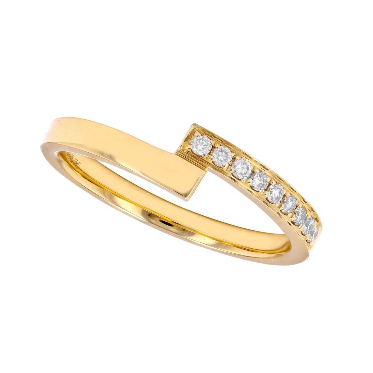 Gold and Diamond Wrap RIng | AMO Jewelry by Ana Mari Ortega