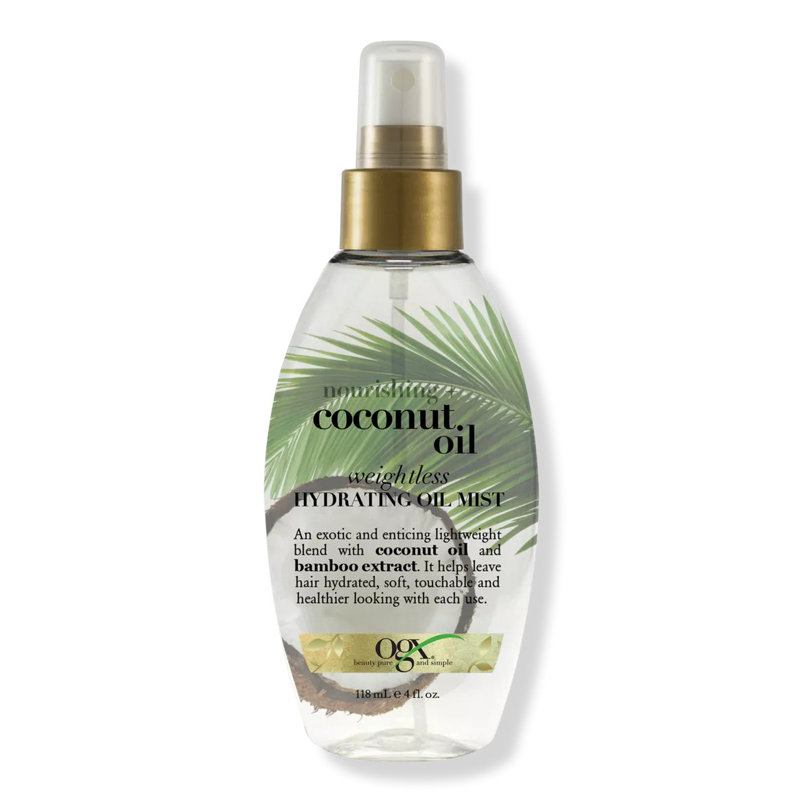 Nourishing + Coconut Oil Weightless Hydrating Oil Mist | Ulta