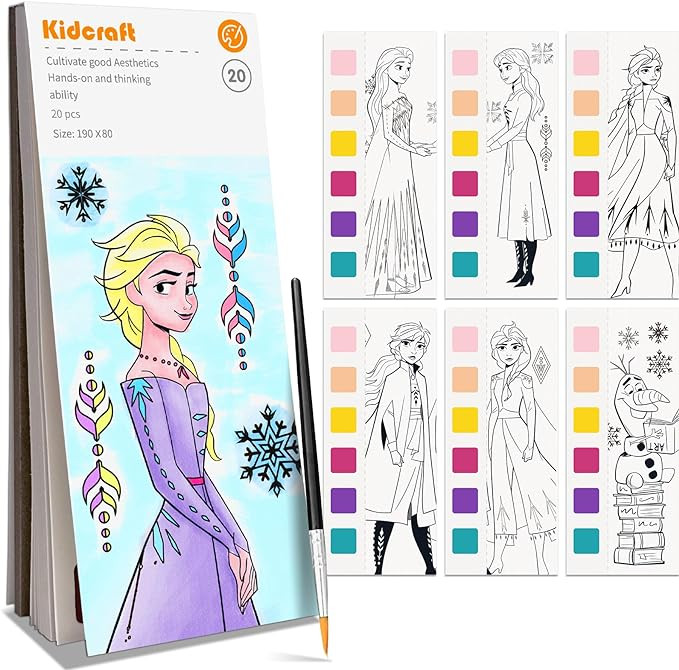 Paint with Water Coloring Books for Kids, Pocket Mess Free Watercolor Painting Kit, Water Color P... | Amazon (US)