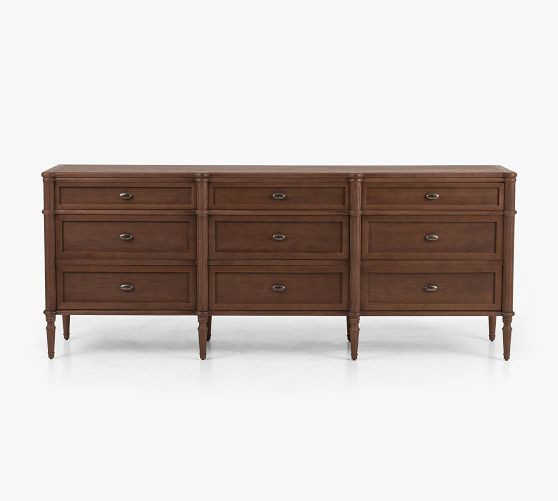 Hugo 9-Drawer Dresser (85") | Pottery Barn (US)