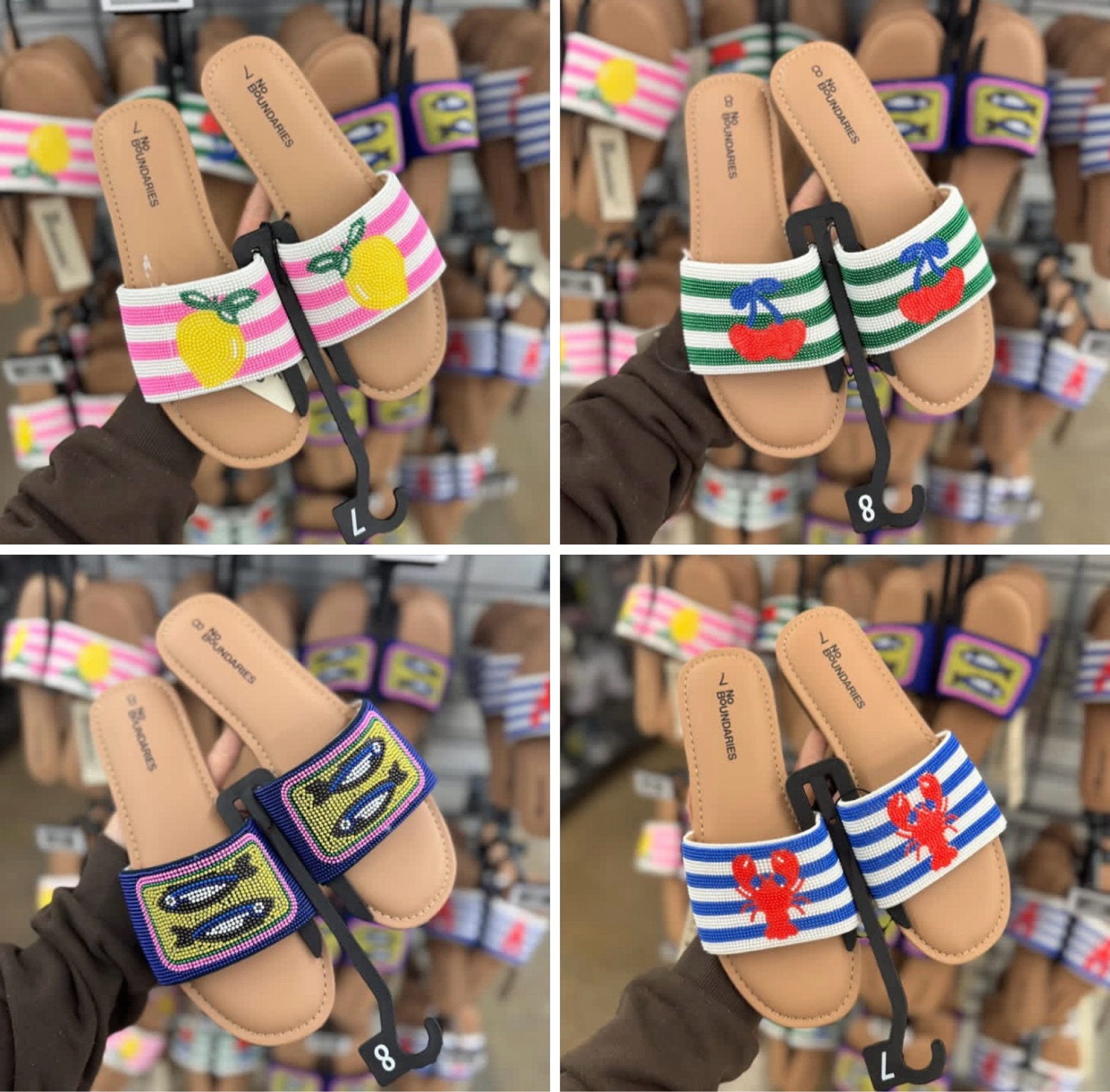 Alll the summer vibes with these new Walmart sandals 😍🐟🍋🍒

#LTKootd #LTKdayinmylife #LTKmomlife