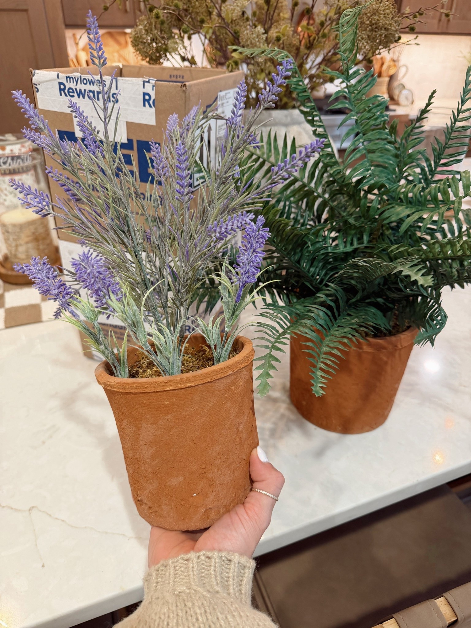 Some of my recent Spring finds from @loweshomeimprovement 🌿😍 I love faux plants & these pots are also stunning! They had lots more as well! 

 #ad #LowesPartner / spring finds / home / outdoor / patio / Holley Gabrielle 

#LTKSeasonal #LTKSaleAlert #LTKHome