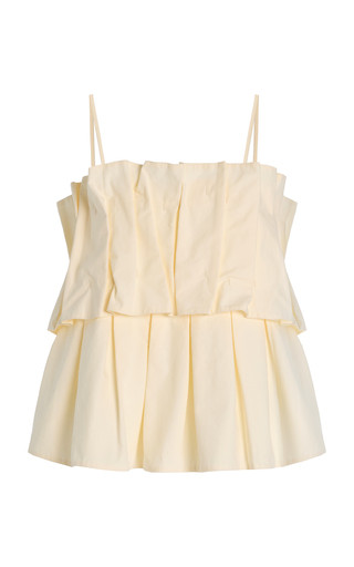 Exclusive Sculpted Cotton Top | Moda Operandi (Global)