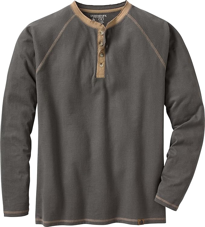 Legendary Whitetails Men's Recluse Henley | Amazon (US)