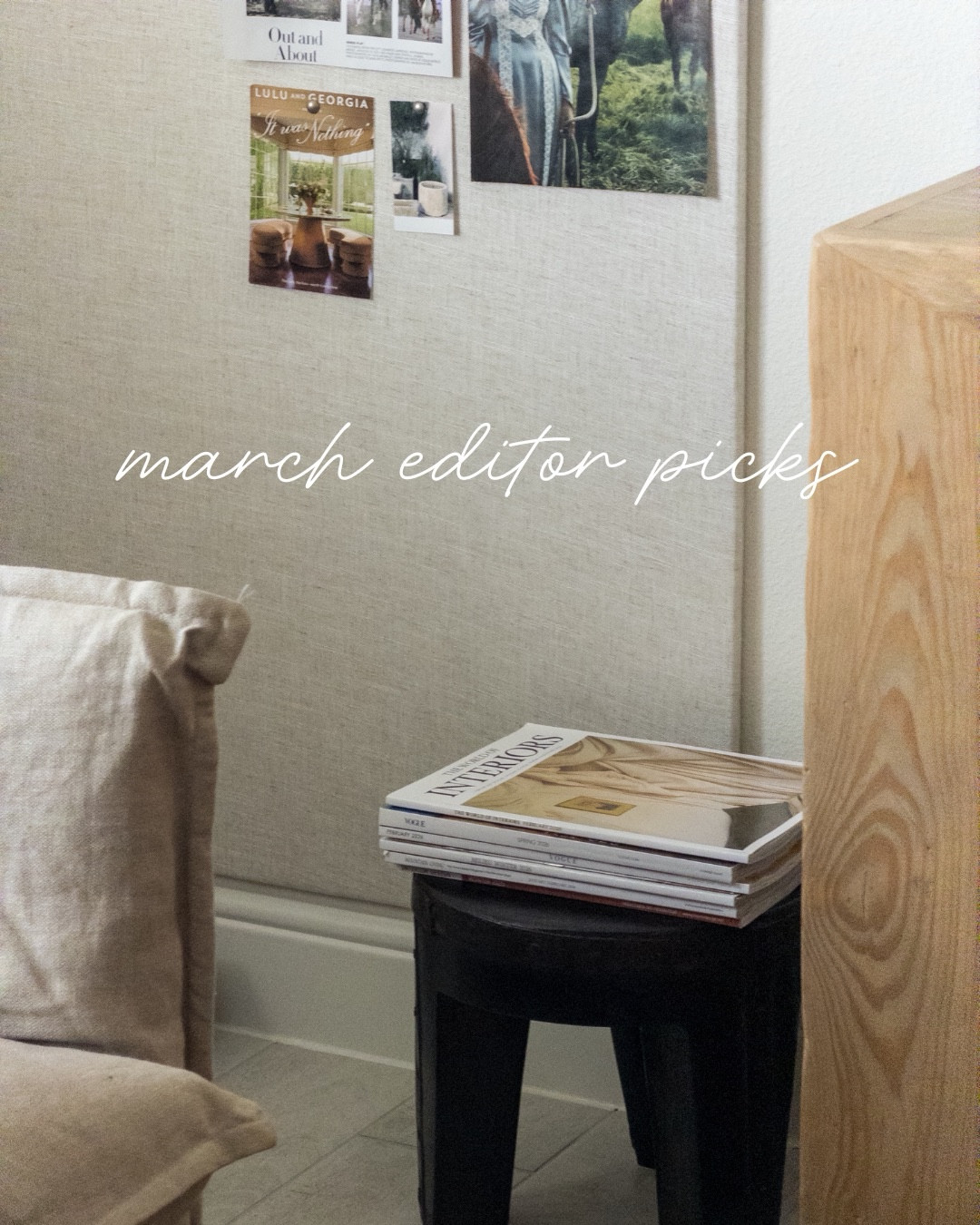 march editor picks!

My favorites in home, fashion, and beauty from March! 

Shoes are Zara

Home finds, seasonal finds, spring fashion, spring beauty, spring home 

#LTKHome #LTKSeasonal #LTKBeauty