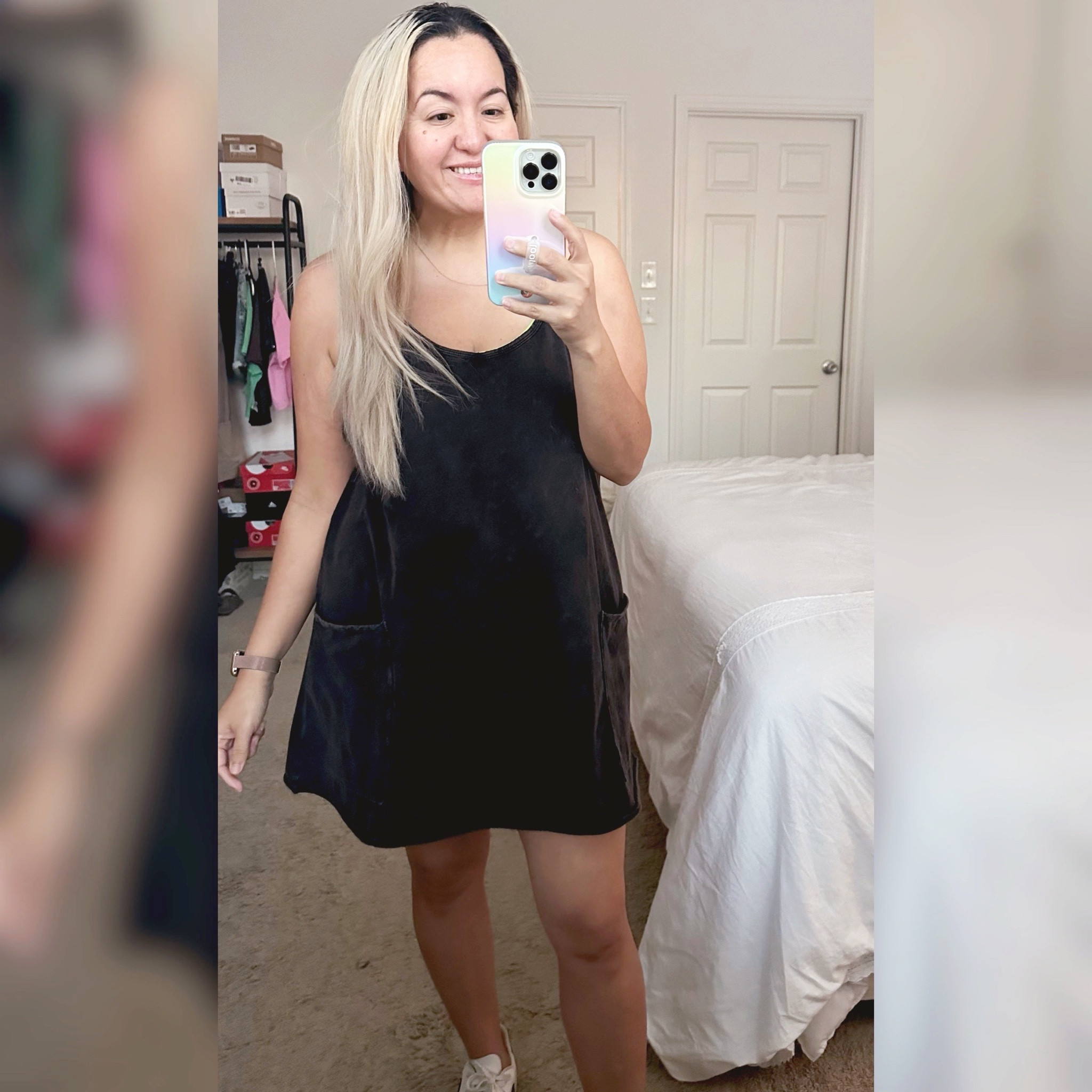 Loving this FP by Free People dress! So comfy and easy to throw for school drop off and pick ups! Wearing a large but could’ve sized down to a medium. It’s good y’all💃

#LTKfindsunder100 #LTKstyletip #LTKfitness