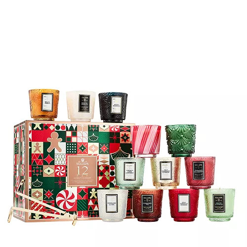 2025 Holiday Advent Votive Calendar, Set of 12 | Bloomingdale's (US)