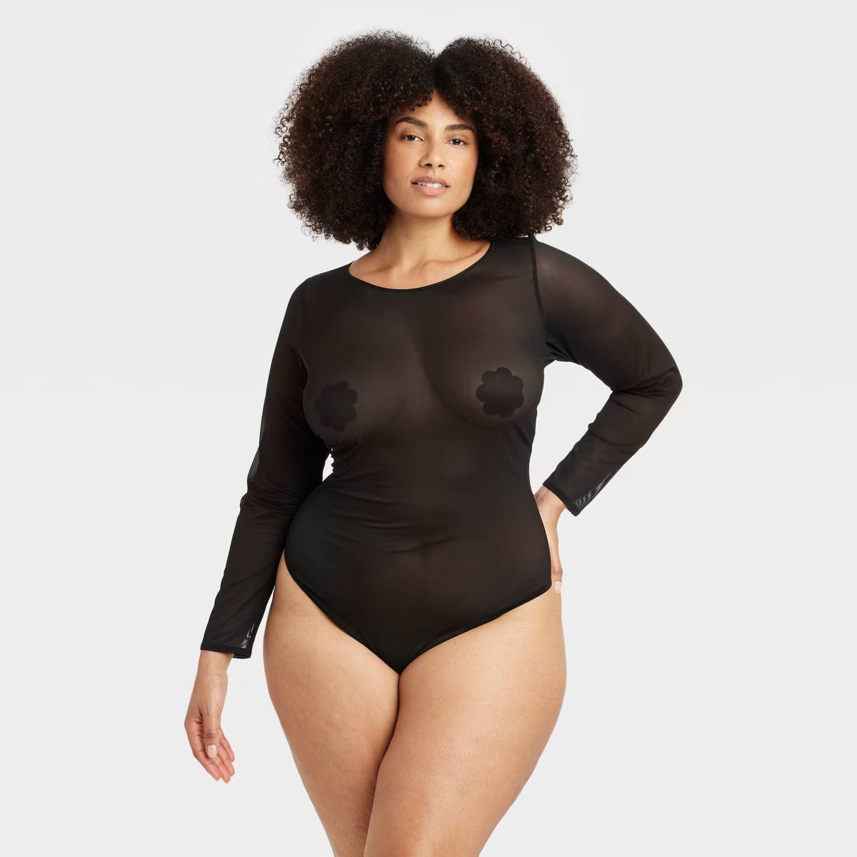 Women's Mesh Long Sleeve Bodysuit - Auden™ | Target