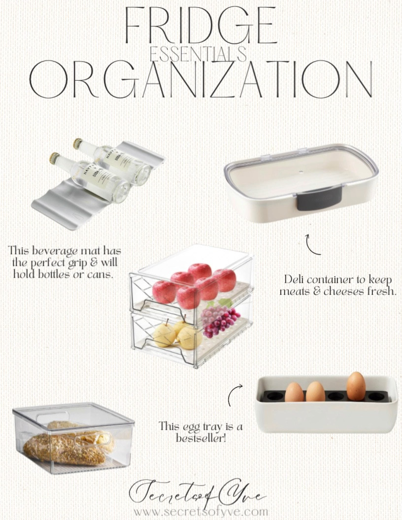 Fridge Organization Chart